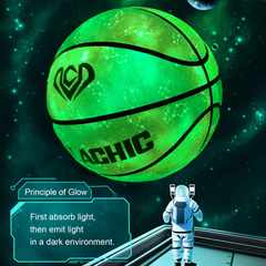 The Luminous Basketball for Children and Adults