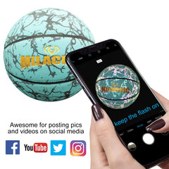 Basketball with Customized Pictures-Perfect for Gifts and Personal Collections Milachic®