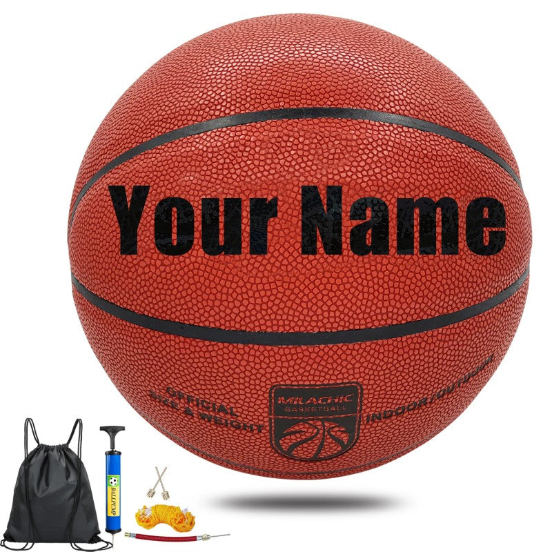 Milachic® Custom Composite Leather Basketball