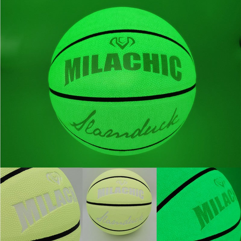 Milachic Glow in the Dark Basketball Size 7(29.5") & Size 6 (28.5") & Size 5 (27.5")