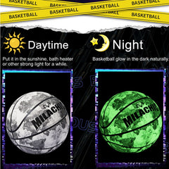 Milachic Holographic Basketball Glow in the Dark