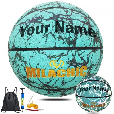 Personalized Basketball with Your Name and Team Logo - Perfect Gift for Sports Fans Milachic®