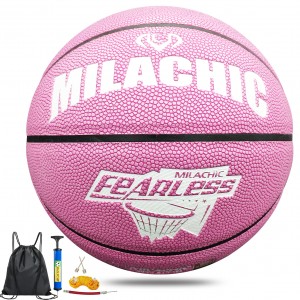MILACHIC Basketballs - Personalized and Customized Basketball Gifts for Boys and Girls.