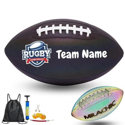 Score Big with a Personalized Football Featuring Your Name, Photo, and Team Logo
