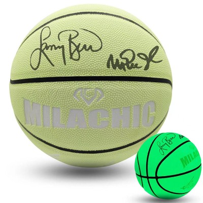 Magic Johnson & Larry Bird Signed  signature,The Best Basketball Gift - A Signed Ball by Your Favorite Player