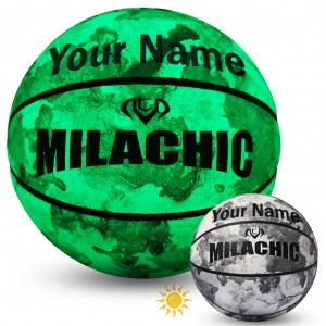 Customized Ink Painting Glowing Basketball Milachic®